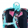 Dwukomorowy plecak Topgal BAZI 22003 G kwiaty