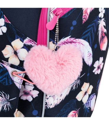 Plecak trzykomorowy dla dziewczynki Topgal COCO 22006 G LISKI