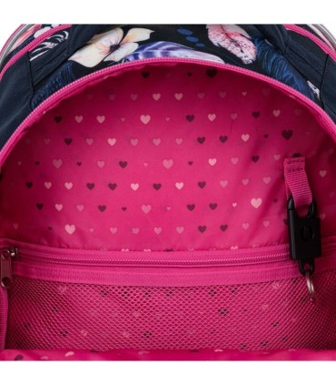 Plecak trzykomorowy dla dziewczynki Topgal COCO 22006 G LISKI