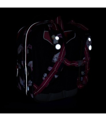 Plecak trzykomorowy dla dziewczynki Topgal COCO 22006 G LISKI