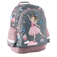 Plecak szkolny dla dziewczynki księżniczka baletnica PP23BA-116 PASO