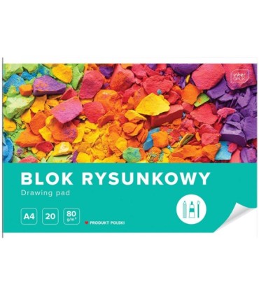 Blok techniczny biały A3 INTERDRUK 10 arkuszy 170g