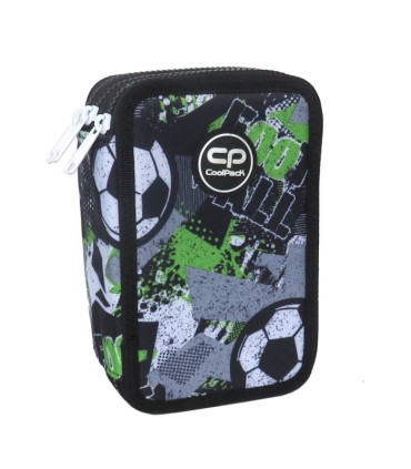 PIÓRNIK POTRÓJNY Z WYPOSAŻENIEM COOLPACK JUMPER 3 LET'S GOL