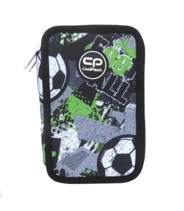 PIÓRNIK POTRÓJNY Z WYPOSAŻENIEM COOLPACK JUMPER 3 LET'S GOL