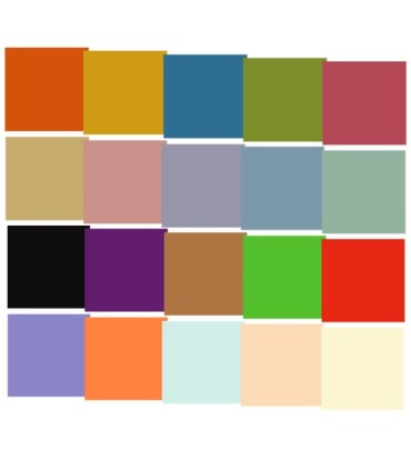 PAPIER DO ORIGAMI 20x20cm 200 ARKUSZY MIX 20 KOLORÓW