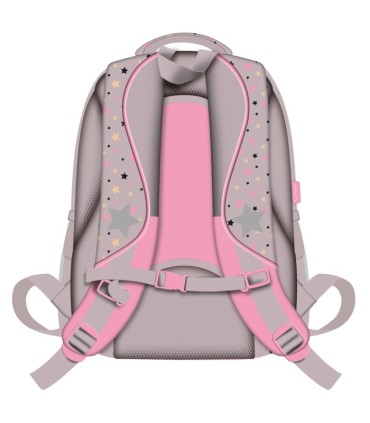 PLECAK SZKOLNY 4-KOMORY BP58 MY LITTLE FRIEND GREY CAT ST.MAJEWSKI