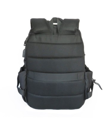 Czarny plecak młodzieżowy miejski szkolny Youtrendy, USB, 22l