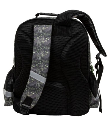 Plecak szkolny dwukomorowy Derform dinozaury