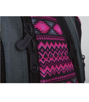 Plecak młodzieżowy Topgal w aztecki wzór, dwukomorowy HIT 822