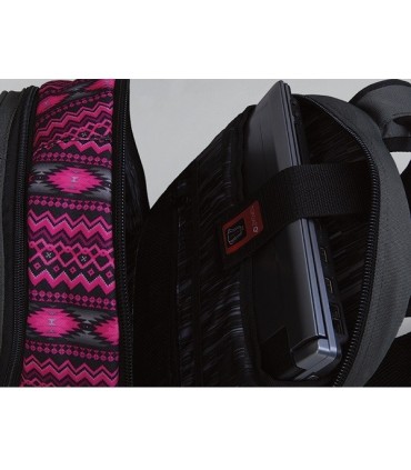 Plecak młodzieżowy Topgal w aztecki wzór, dwukomorowy HIT 822