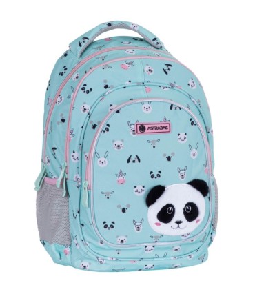 Plecak szkolny ergonomiczny ASTRA HEAD AB330 TEDDY PANDA