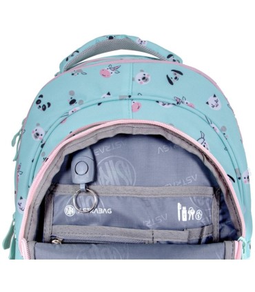 Plecak szkolny ergonomiczny ASTRA HEAD AB330 TEDDY PANDA