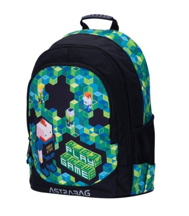 Plecak ergonomiczny ASTRA AB340 GAME dla fana Minecraft