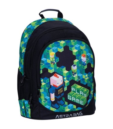 Plecak ergonomiczny ASTRA AB340 GAME dla fana Minecraft