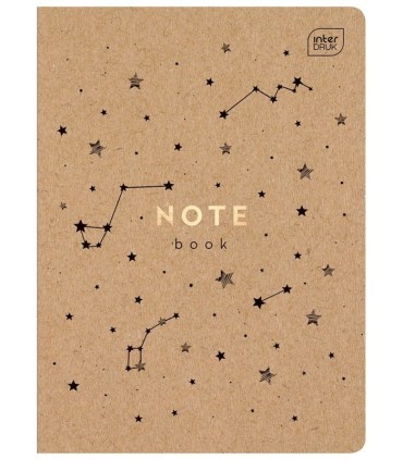 4 X ZESZYT A5, 60 KARTEK, KRATKA Z MARGINESEM, INTERDRUK KRAFT