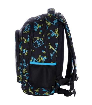 Plecak szkolny ergonomiczny ASTRA AB330 NEON EFFECT SKATE