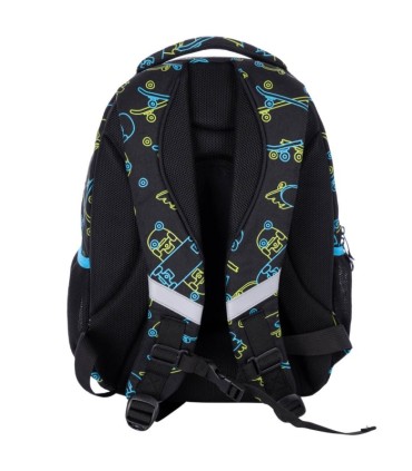 Plecak szkolny ergonomiczny ASTRA AB330 NEON EFFECT SKATE