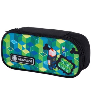 Usztywniany piórnik  saszetka ASTRABAG GAME