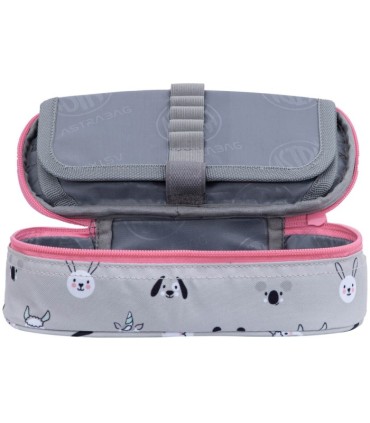 Usztywniany piórnik  saszetka ASTRABAG KITTY THE CUTE