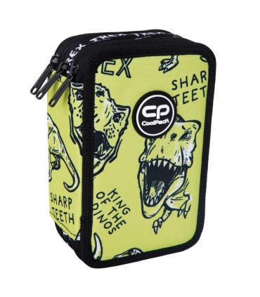 PIÓRNIK POTRÓJNY Z WYPOSAŻENIEM COOLPACK JUMPER 3 DINO ADVENTURE T-REX