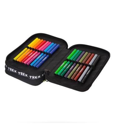 PIÓRNIK POTRÓJNY Z WYPOSAŻENIEM COOLPACK JUMPER 3 DINO ADVENTURE T-REX