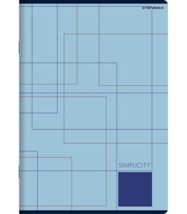 10 X ZESZYT TOP 2000 A5 60 KARTEK, LINIA + MARGINES
