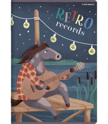 10 X ZESZYT TOP 2000 A5 32 KARTKI KRATKA + MARGINES