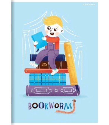 10 X ZESZYT TOP 2000 A5 32 KARTKI KRATKA + MARGINES