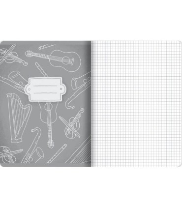 10 X ZESZYT TOP 2000 A5 32 KARTKI KRATKA + MARGINES