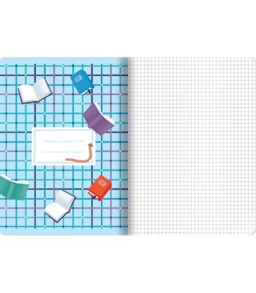 10 X ZESZYT TOP 2000 A5 32 KARTKI KRATKA + MARGINES