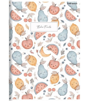 10 X ZESZYT TOP 2000 A5 32 KARTKI, W TRZY LINIE