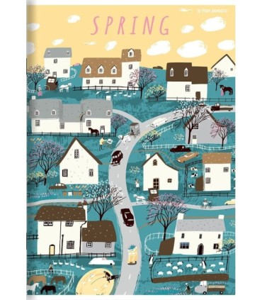 10 X ZESZYT TOP 2000 A5 32 KARTKI, W TRZY LINIE