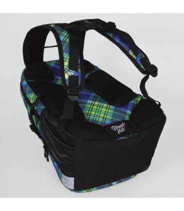 Dwukomorowy plecak młodzieżowy Topgal HIT 833 green