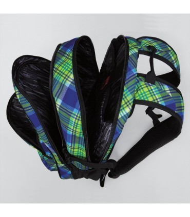 Dwukomorowy plecak młodzieżowy Topgal HIT 833 green