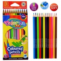 12 kredek ołówkowych sześciokątnych Colorino