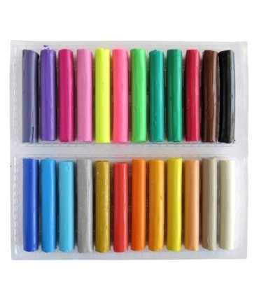 Plastelina Bambino 24 kolory + gratis podkładka