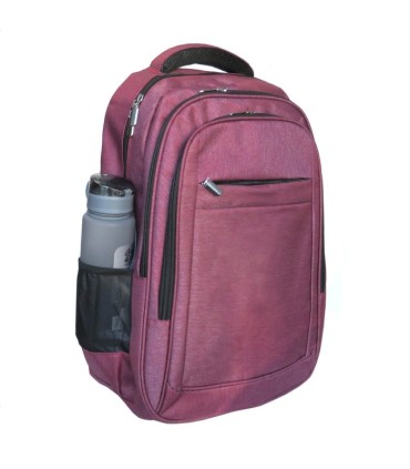 Plecak 3-komorowy szkolny młodzieżowy bordowy Youtrendy, 29,5 l