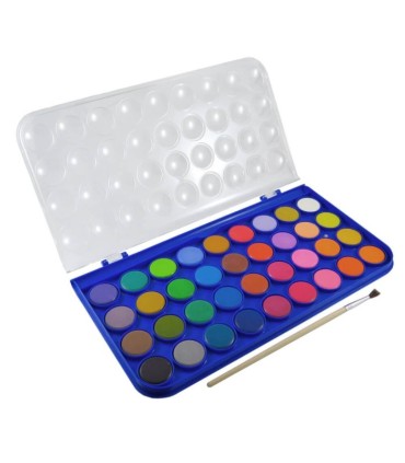 Farby akwarelowe Colorino 36 kolorów + pędzelek
