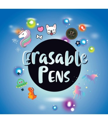 Długopis wymazywalny Colorino DINOZAUR - zestaw 6 sztuk