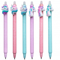 Długopis wymazywalny Colorino UNICORN JEDNOROŻEC - zestaw 6 sztuk