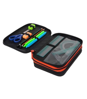 PIÓRNIK POTRÓJNY Z WYPOSAŻENIEM COOLPACK JUMPER 3 GREY BALL