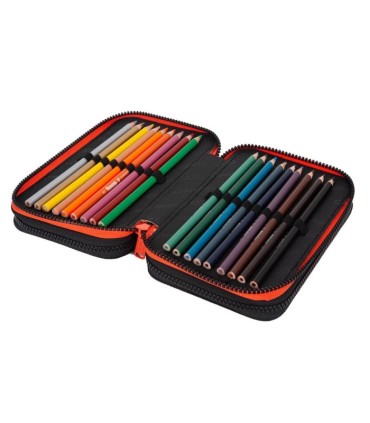 PIÓRNIK POTRÓJNY Z WYPOSAŻENIEM COOLPACK JUMPER 3 GREY BALL