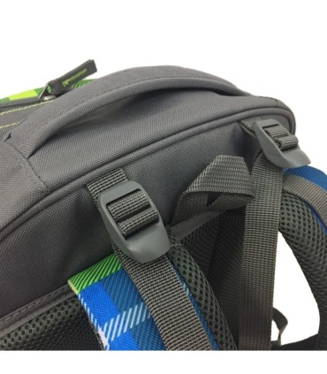 Plecak szkolny Hama All Out "Blaby", Summer Check Purple