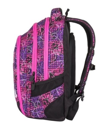 Superlekki plecak szkolny Bagmaster różowy