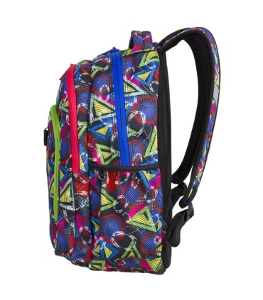 Młodzieżowy plecak szkolny CoolPack Strike 26L, Geometric Shapes A201