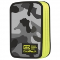 Podwójny piórnik z wyposażeniem, Coolpack Jumper 2, Como Yellow Neon