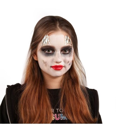 Farbki do malowania twarzy 3 kolory plus diamenty LUNA KIDEA