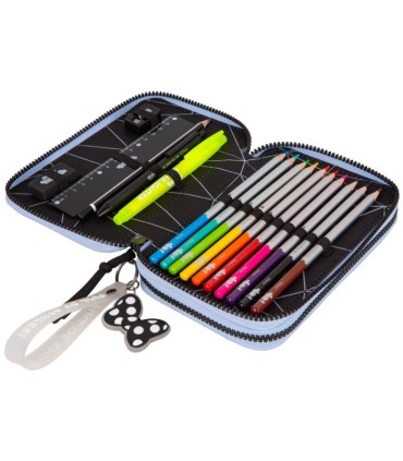 Podwójny piórnik z wyposażeniem, Coolpack Jumper 2, Disney 100 