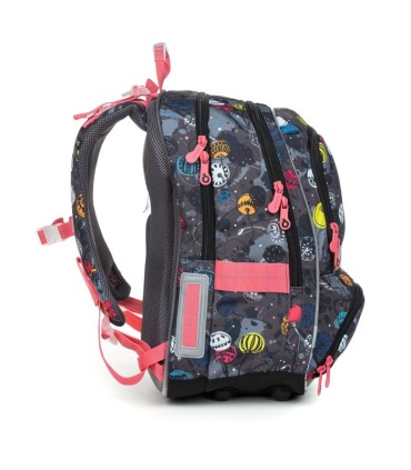 Dwukomorowy plecak szkolny Topgal NIKI 19007