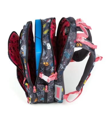 Dwukomorowy plecak szkolny Topgal NIKI 19007